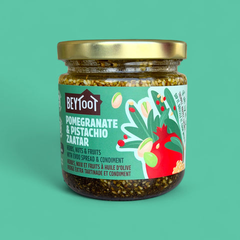 Pomegranate Pistachio Zaatar Spread & Condiment