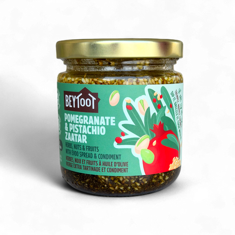 Pomegranate Pistachio Zaatar Spread & Condiment